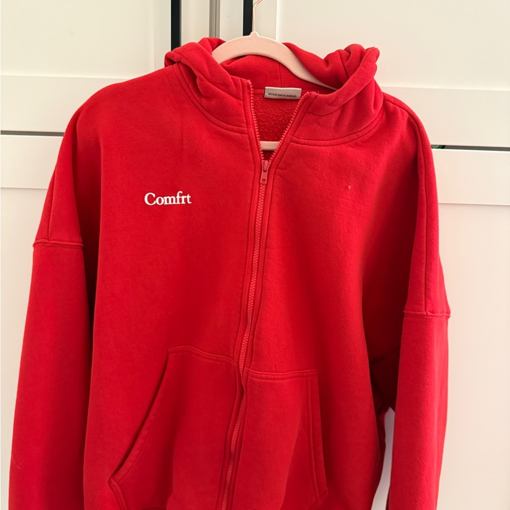 Comfrt Women's Red Utility Jacket
